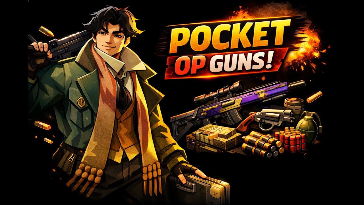OP Pocket gun build with stacked damage items