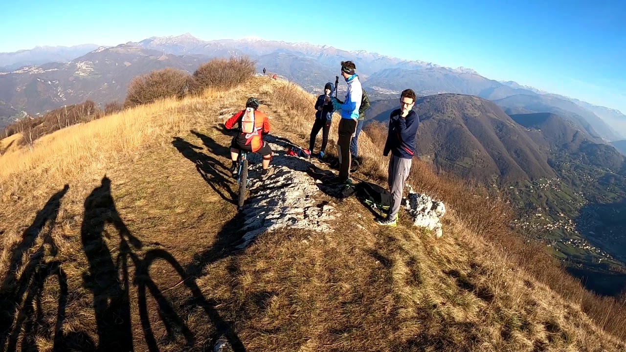 Croce monte Misma in MTB