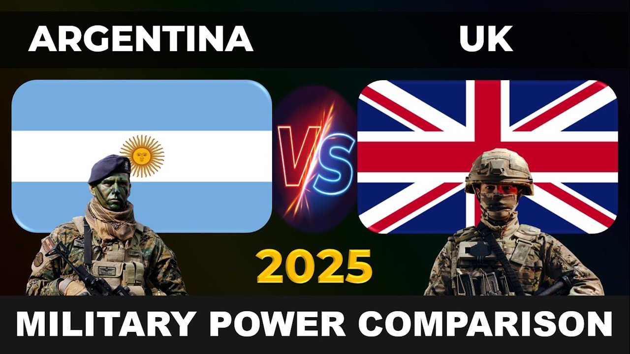Argentina vs UK Military Power 2025 | UK vs Argentina Military Power 2025