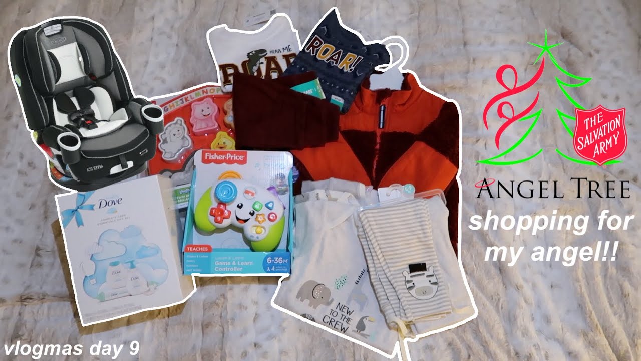 shopping for my angel *salvation army* | VLOGMAS DAY 9