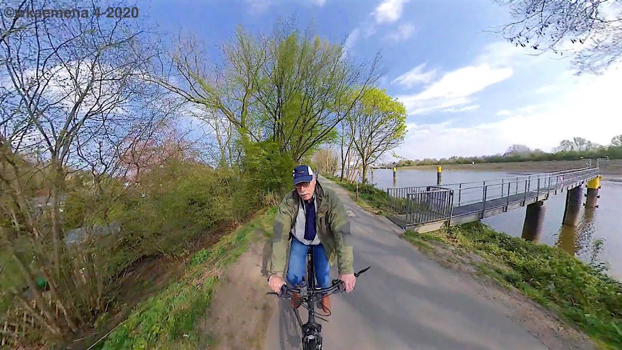 4km mit dem Fahrrad durch Bremen (2x) April 12, 2020
