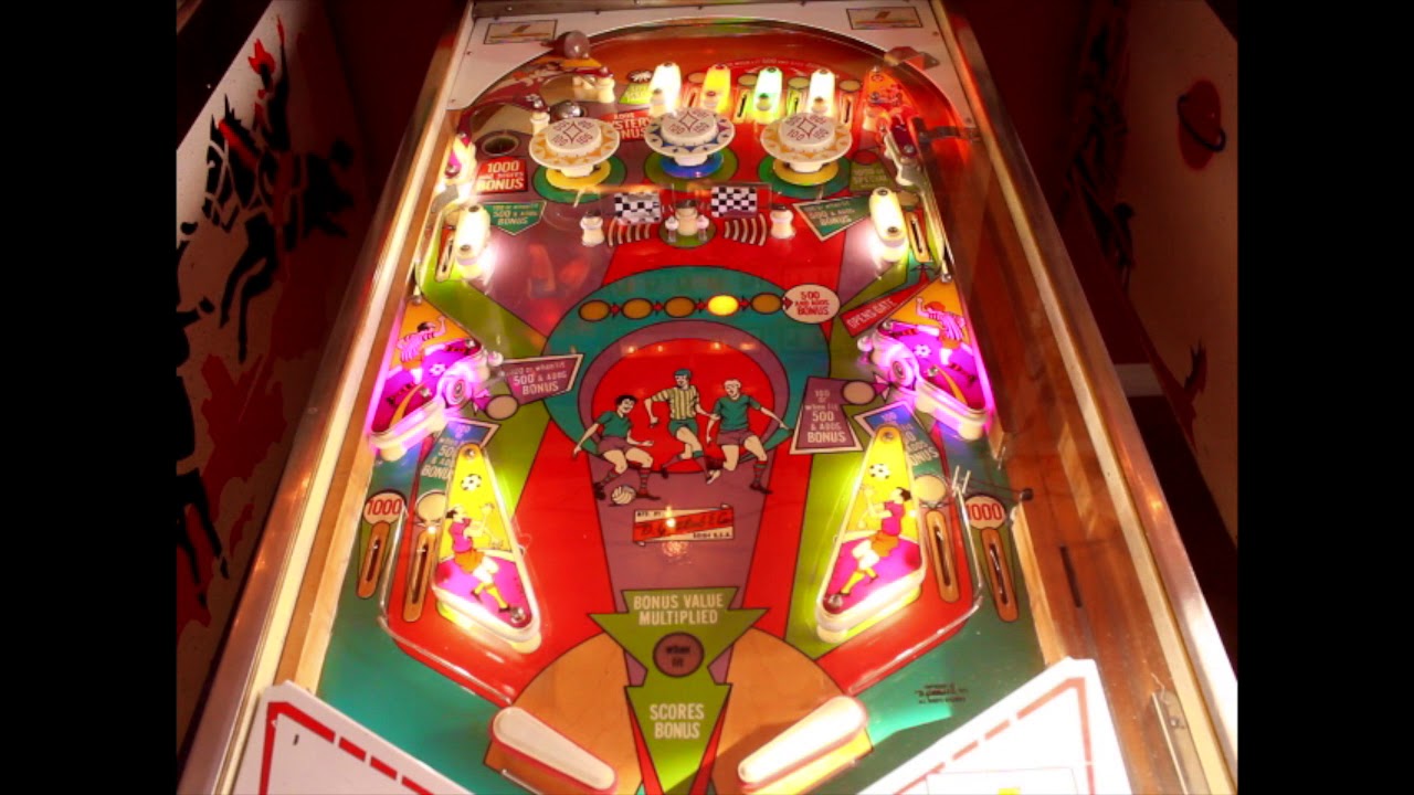 Gottlieb Super Soccer  (1974) Gameplay