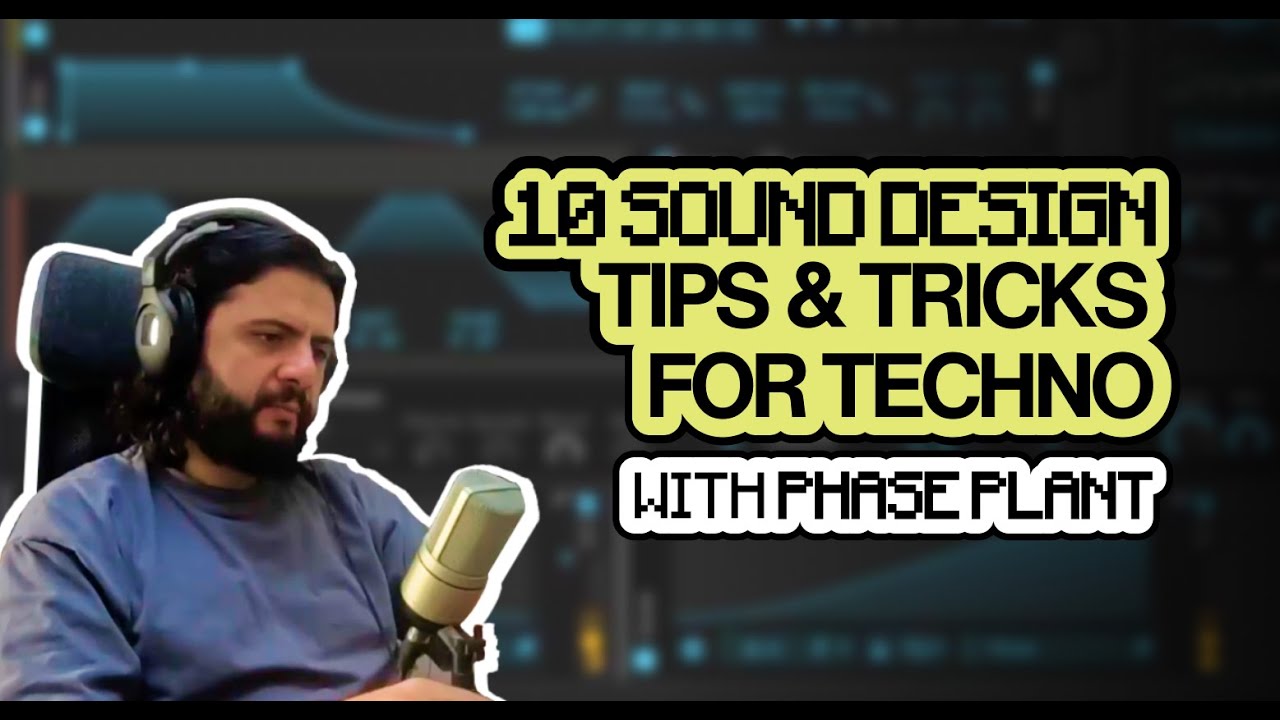 10 Sound Design Tips with @Kilohearts Phase Plant for Techno