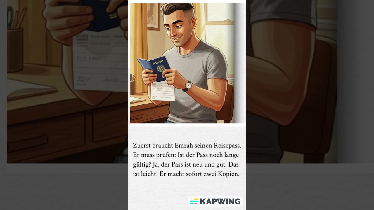 Emrahs Traum: Von Izmir nach Deutschland/Emrah’s Dream: From Izmir to Germany/ İzmir’den Almanya’ya