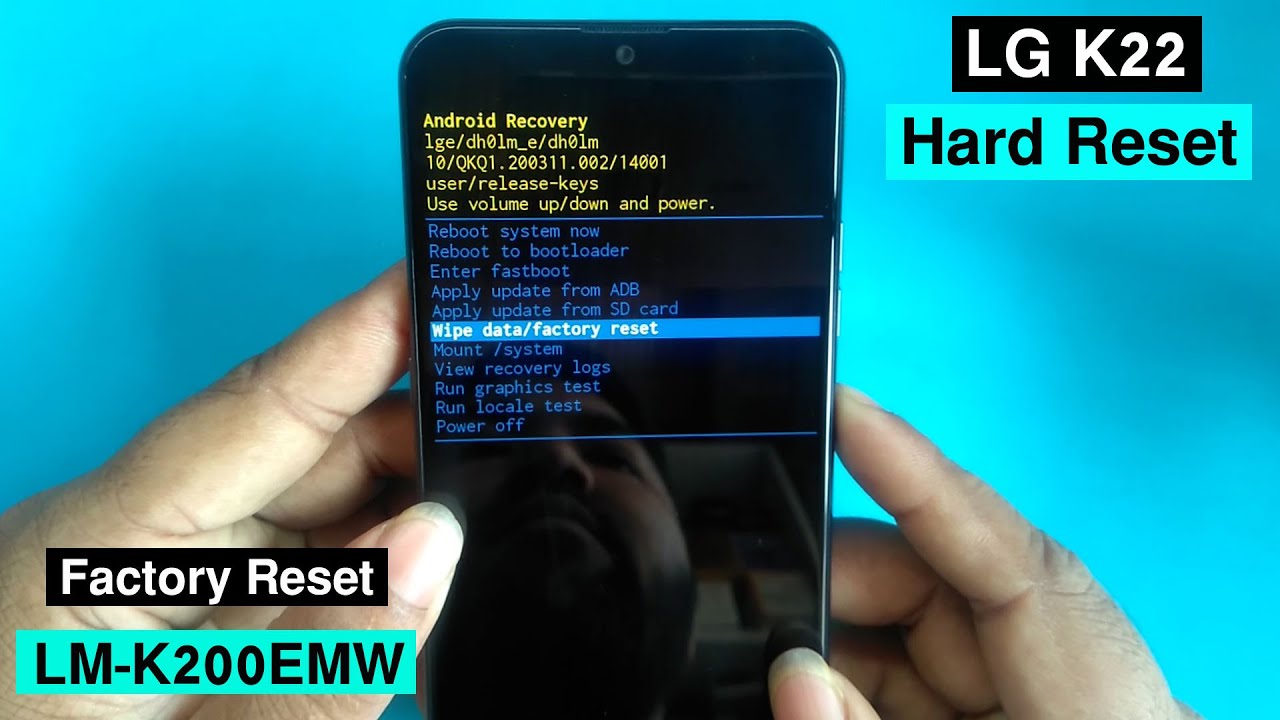 LG K22 Hard Reset | LG K22 (LM-K200EMW) Pattren Unlock | LG K22 Factory Reset | LG K22 Pin Unlock |