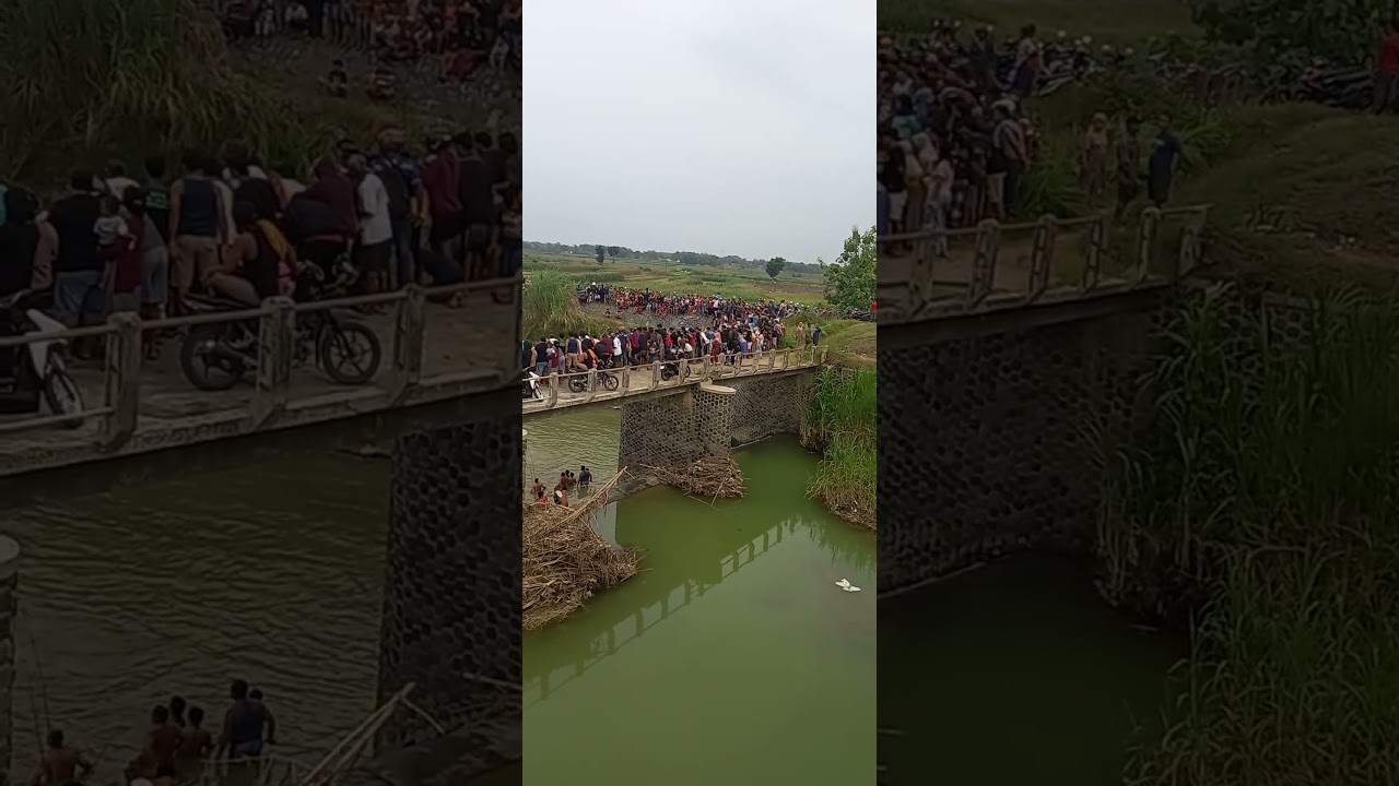 tragedi jembatan suling sidorejo demak....#shorts
