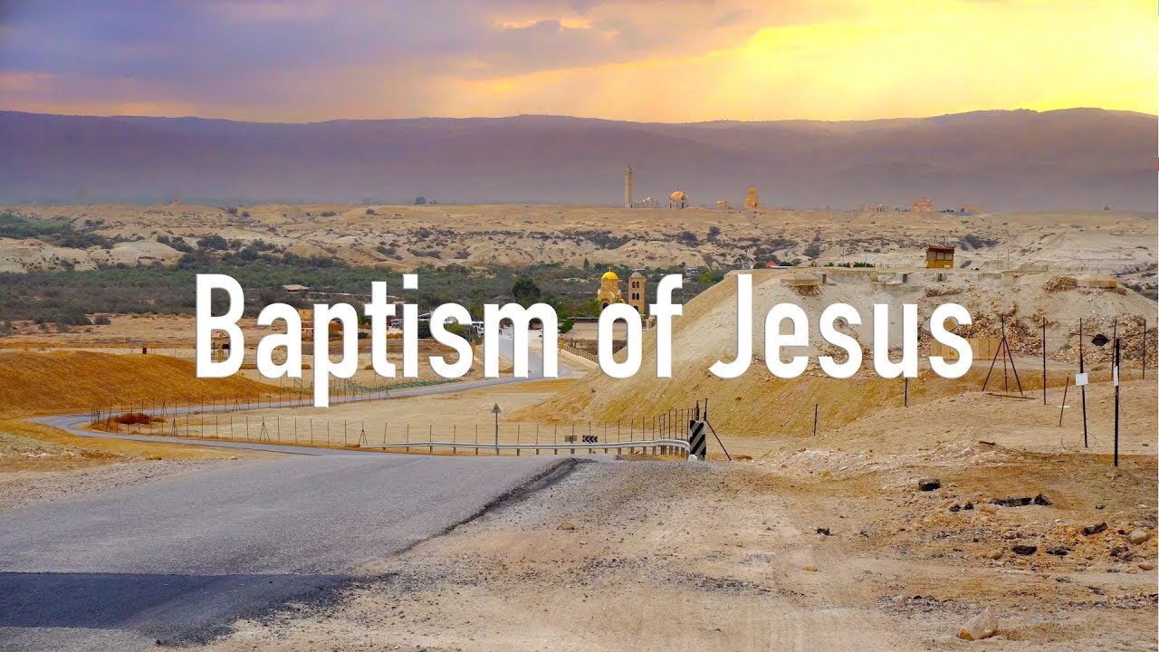 Baptism of Jesus in Jordan River