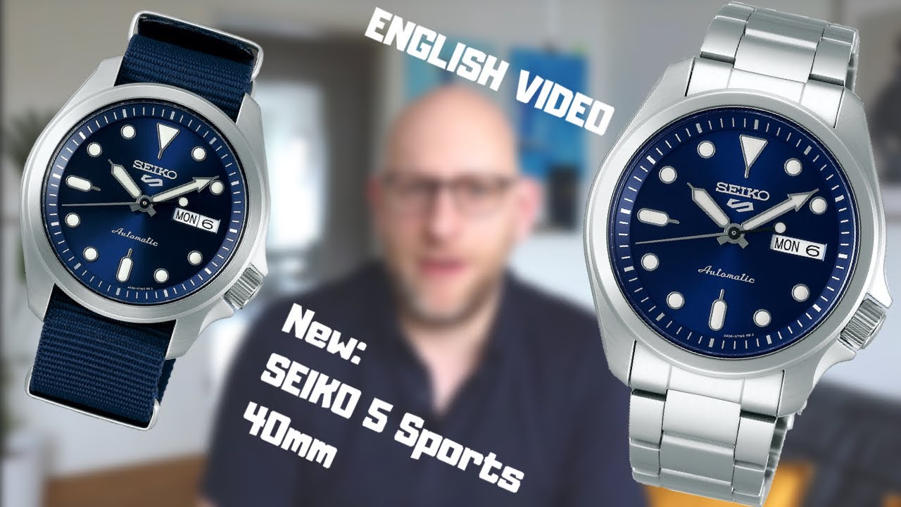The NEW SEIKO 5 Sports 40mm Models - SEIKO EXPLORER 😁 // 4K