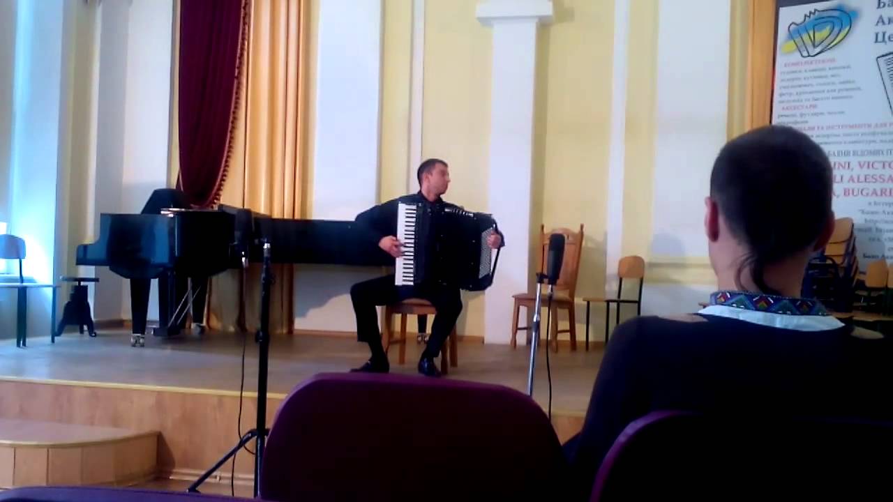 Viktor Sultanbeev (accordion) - Davor Bobic - Sonata No. 2 Posthuman