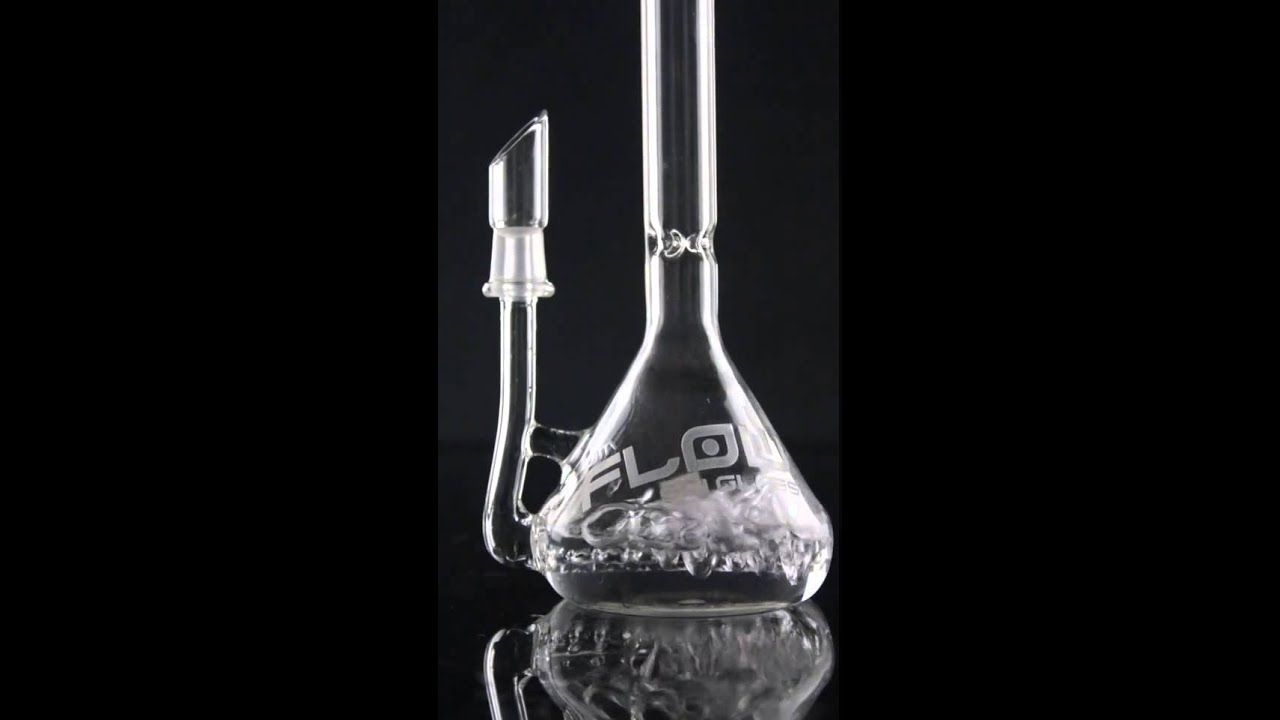 JM Flow Sci Glass Mini Beaker w/ Inline