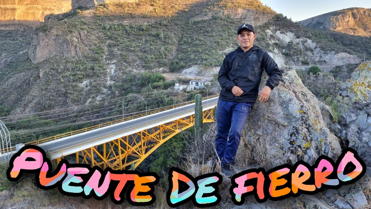 Visitando El Puente de Fierro. (Tasquillo, Hgo.)