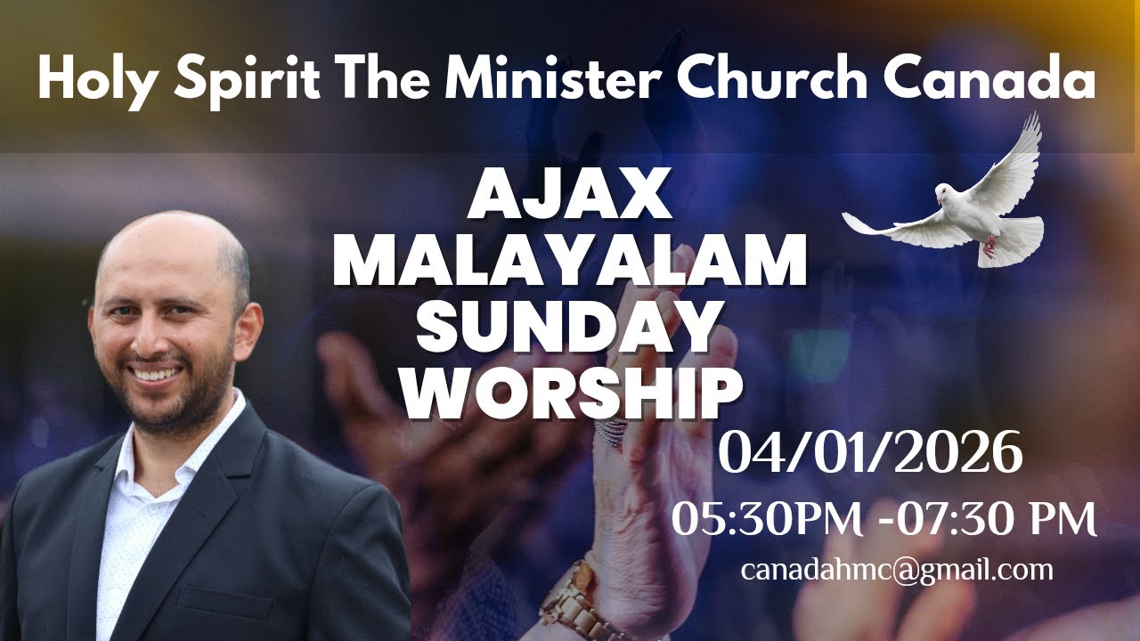🔴 LIVE | SUNDAY WORSHIP | MALAYALAM AND ENGLISH WORSHIP | HMC | 04 SUNDAY | PR.TOMSON BABY