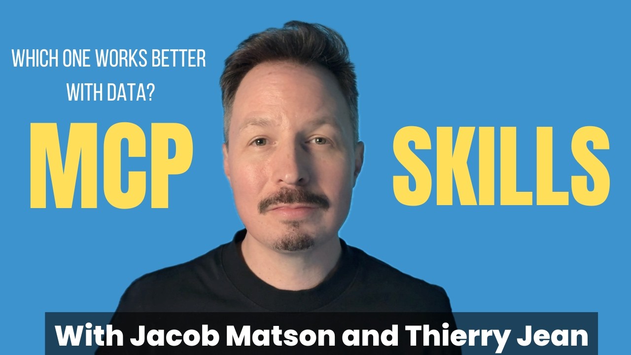 MCP vs Skills: The Future of Data AI Tool Integration | Expert Discussion with MotherDuck & dltHub