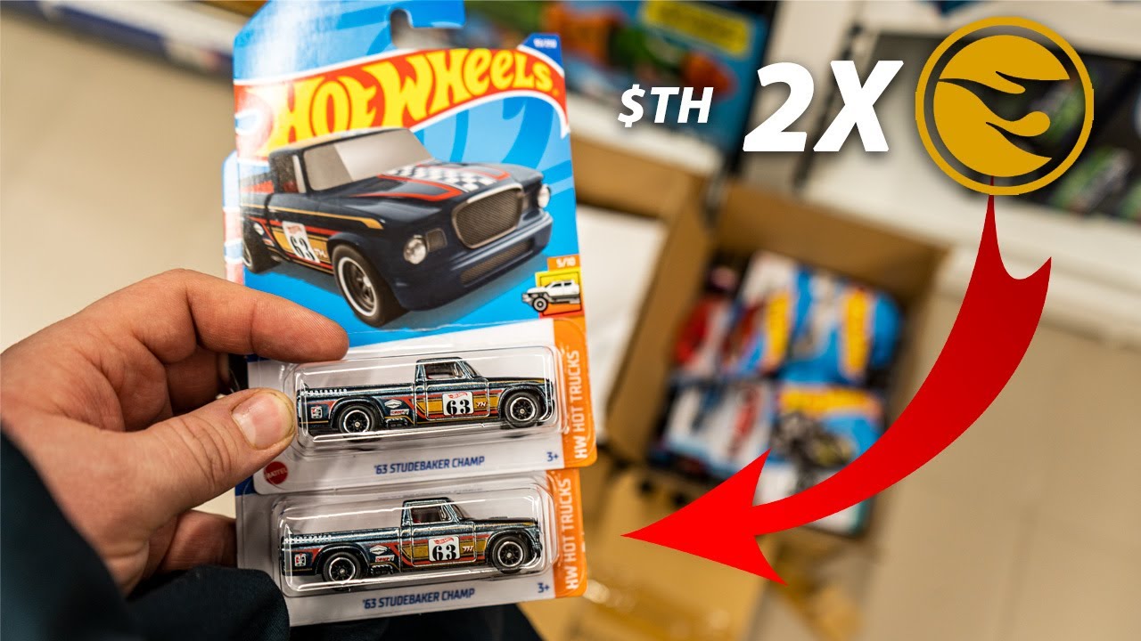 Охота на Хот Вилс: 63 studebaker champ STH Hot Wheels 2022!!! 2Х