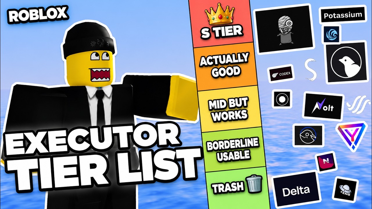 UPDATED Roblox Executor Tier List 2026! BEST FREE, KEYLESS & PAID Executors (PC, MOBILE & MAC)