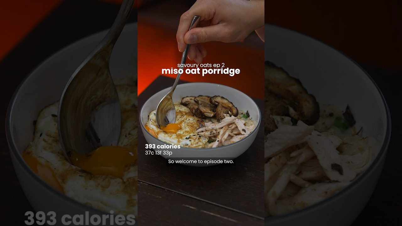 Protein oats will NEVER be the same again&hellip; (HIGH PROTEIN SAVORY OAT RECIPES)
