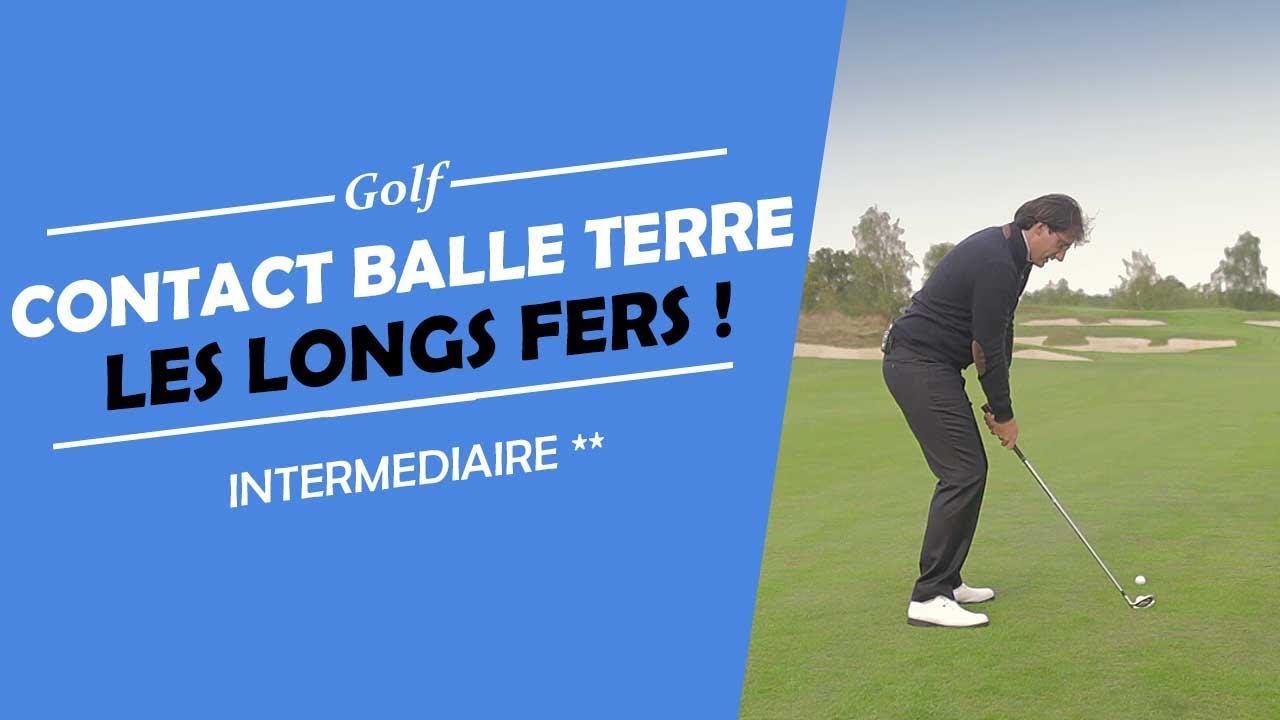 COMMENT JOUER LES LONGS FERS / INTERVIEW ERIC FLEURY - EXERCICE - COURS DE GOLF