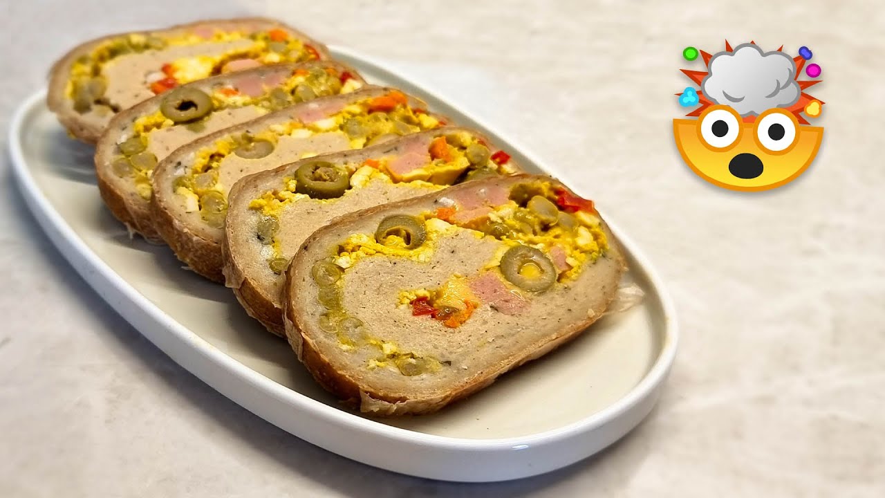 ARROLLADO DE POLLO VEGETAL - soyvelen