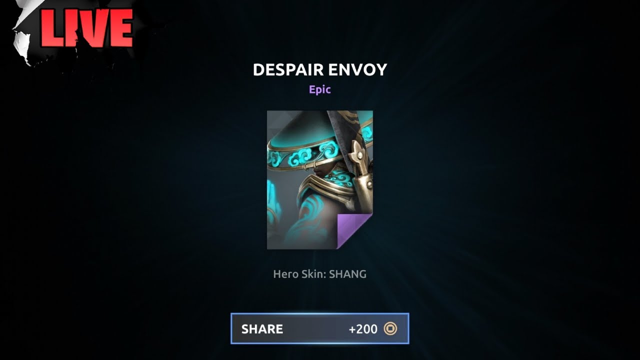 Shang New Epic Skin 🔥| Shadow Fight 4 Live