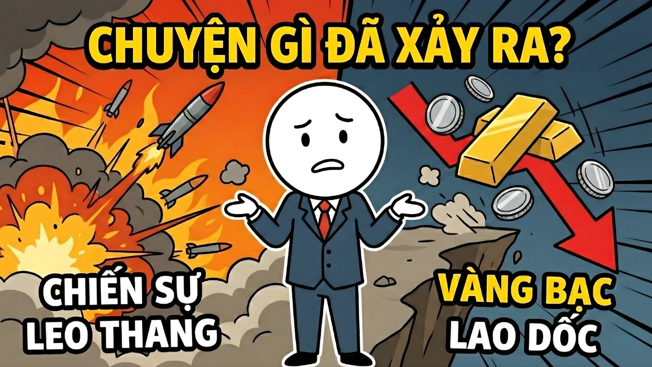 NGHỊCH LÝ : Vì Sao Chiến Sự LEO THANG - Vàng Bạc LAO DỐC? | Mật Mã Tinh Hoa