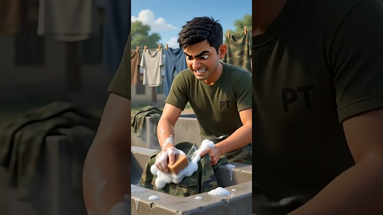 First Day of Army Training 😭😂 &mdash; #army #agniveer #viral #viralshorts