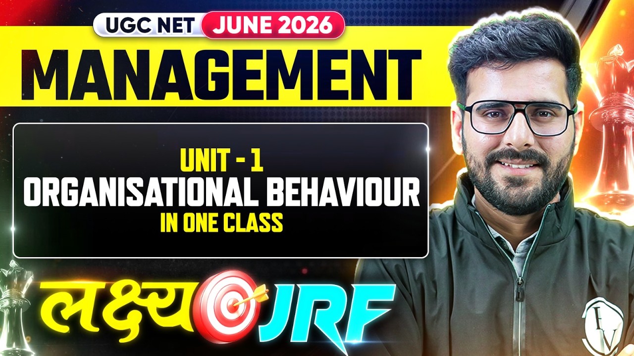 UGC NET Management | UGC NET Management Organizational Behavior | UGC NET Management Classes