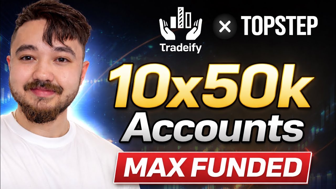 Попытка получить максимальное финансирование через Topstep и Tradeify &mdash; 10 аккаунтов по 50 000 до...