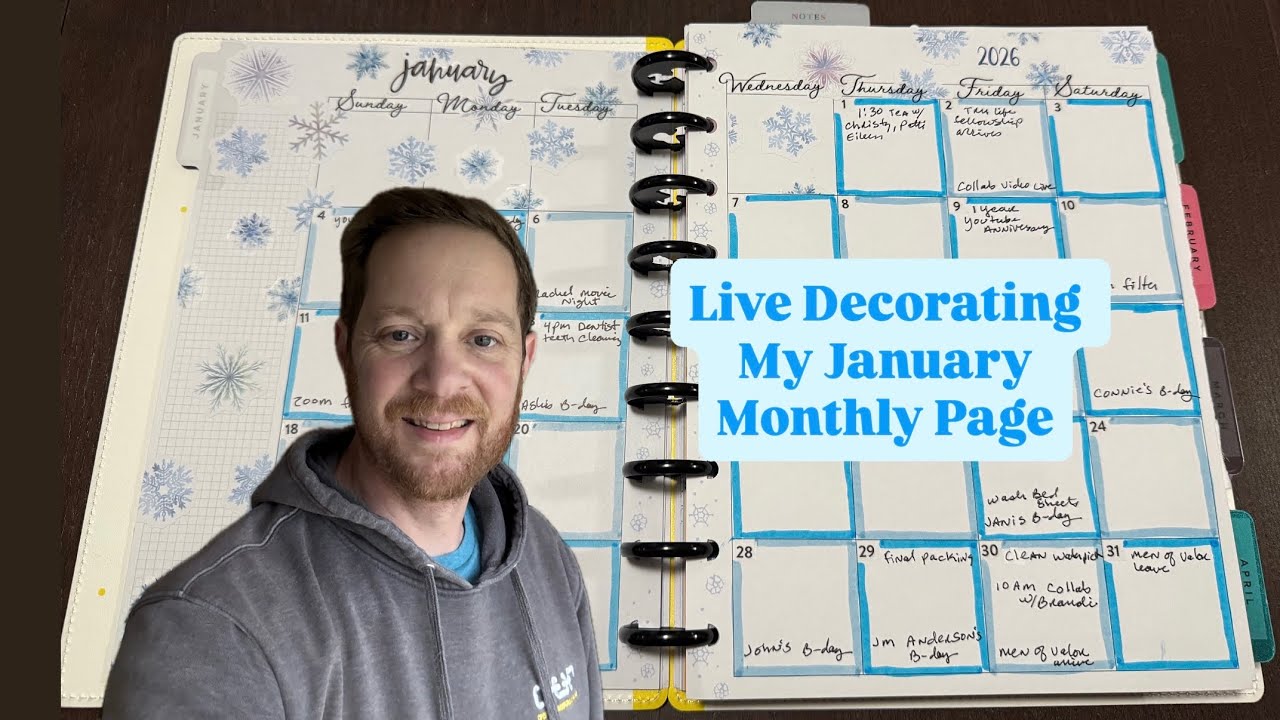 Decorating January 2026 Live