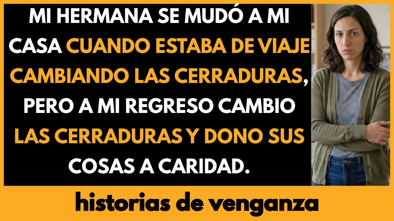 Mi HERMANA Cambió las Cerraduras de mi CASA Para Mudarse Mientras Estaba de Viaje, Pero a mi Regres