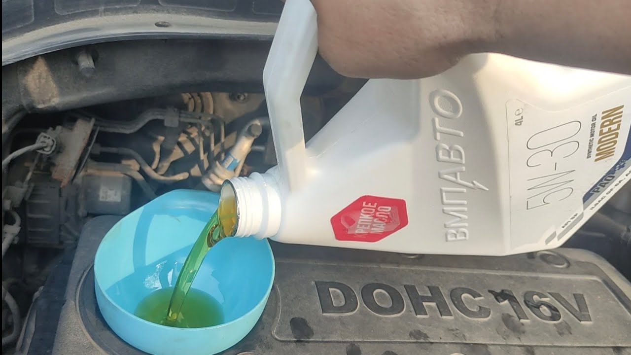 Киа Соренто 2.4 G4KE тихая песня нового моторного масла MODERN