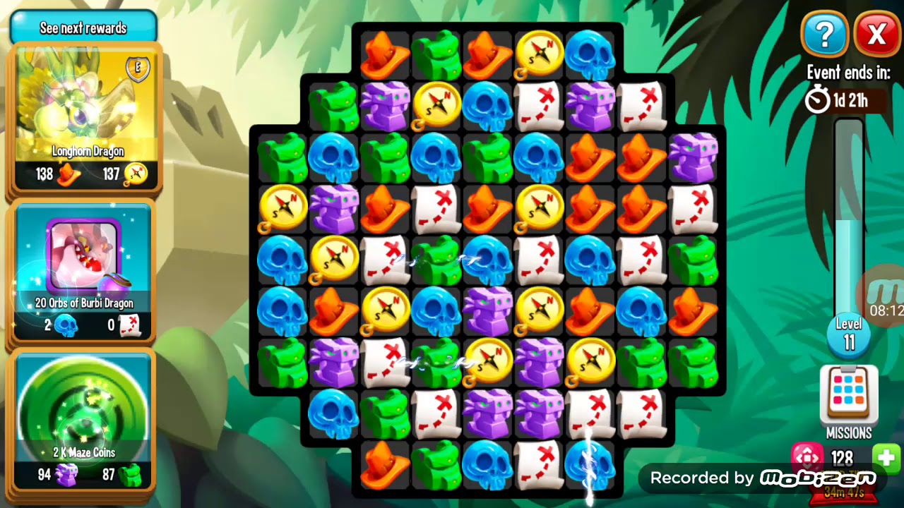 Dragon City Puzzle and Maze island