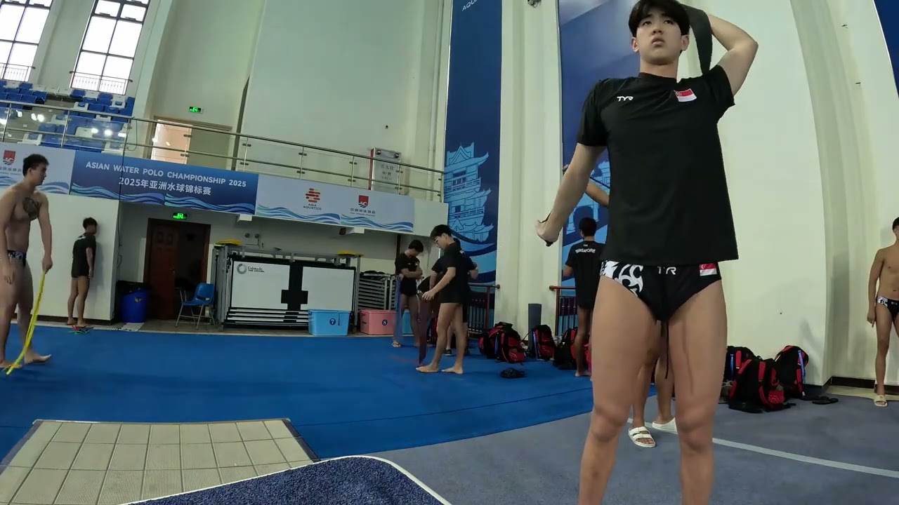 Warming up for training