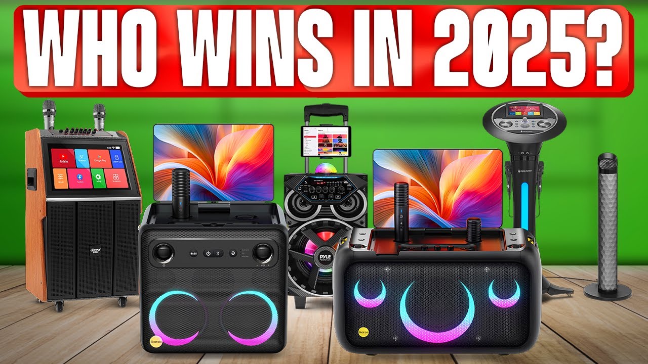 TOP 5 Best Karaoke Machines 2025