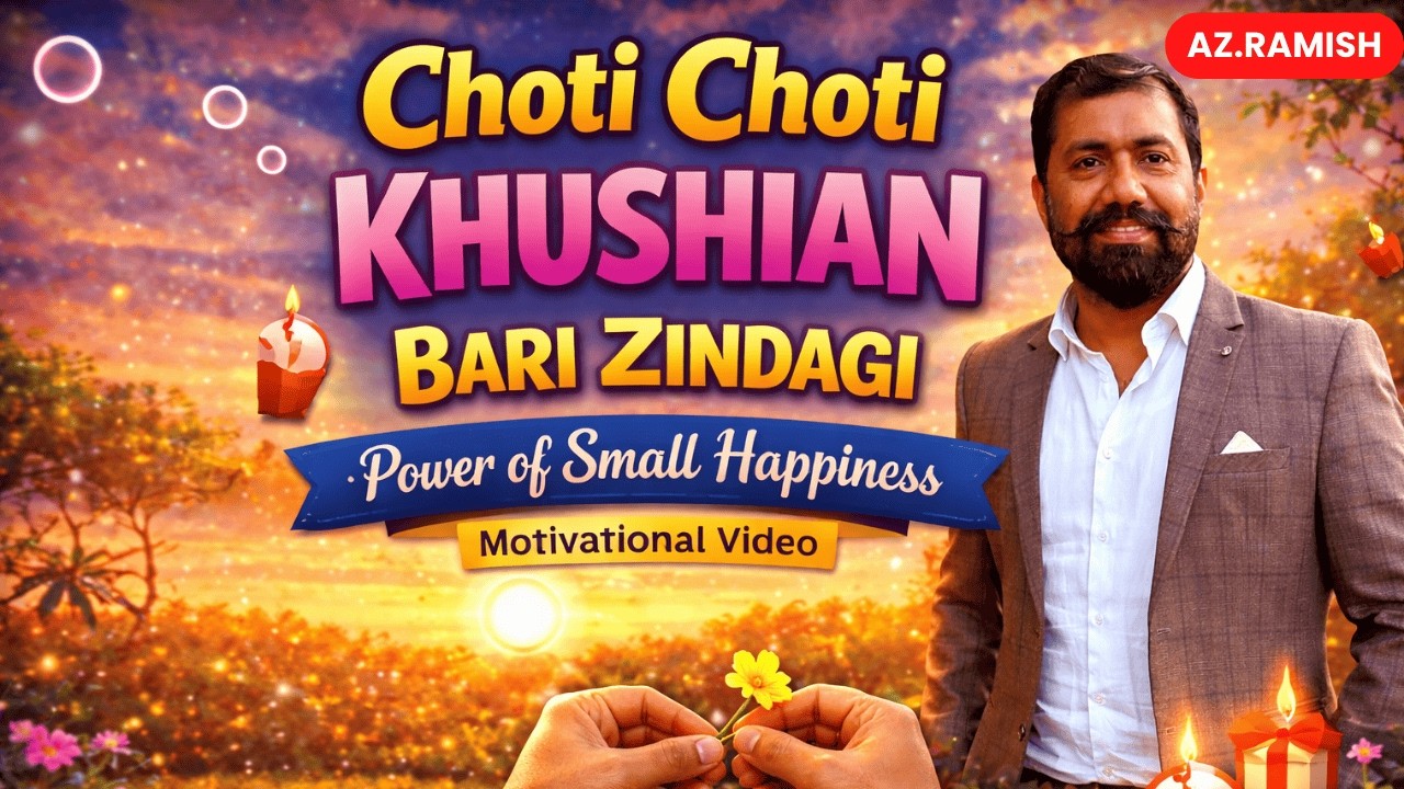 Choti Choti Khushian Bari Zindagi | Power of Small Happiness | Motivational  Video
