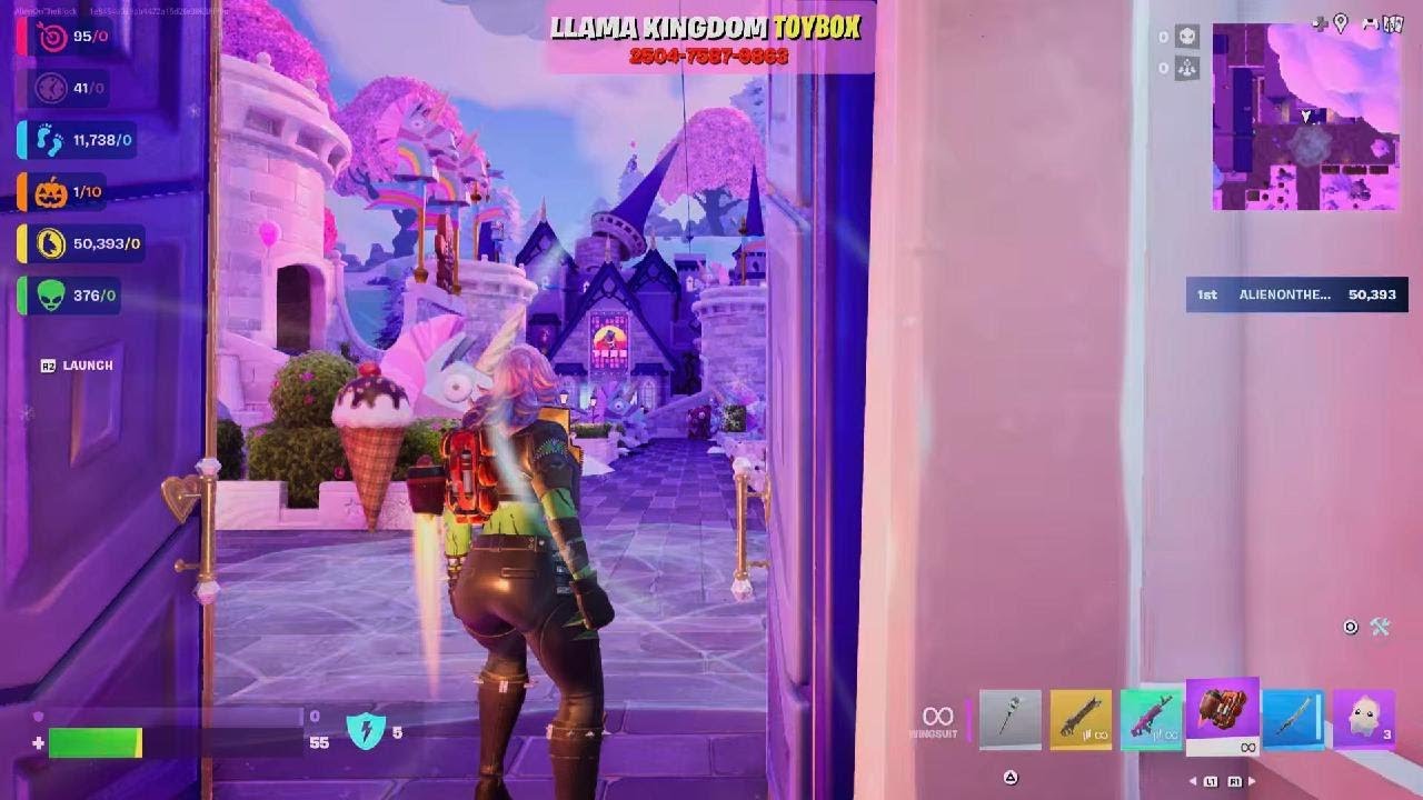 Llama Kingdom Toy Box