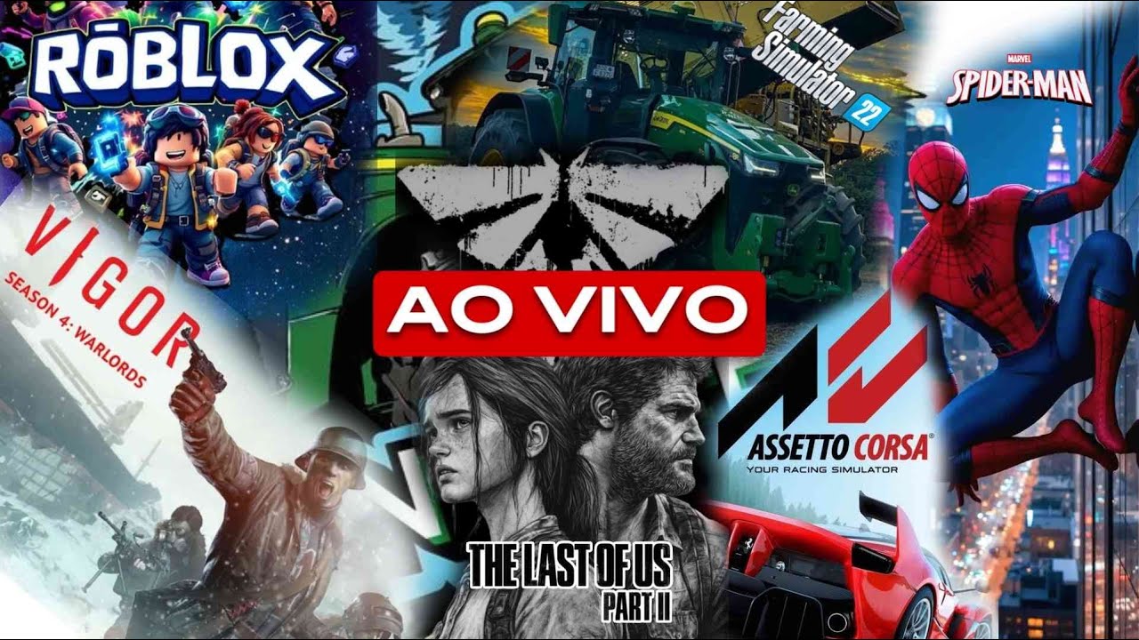 Live Do Menu vem ps4 miranha