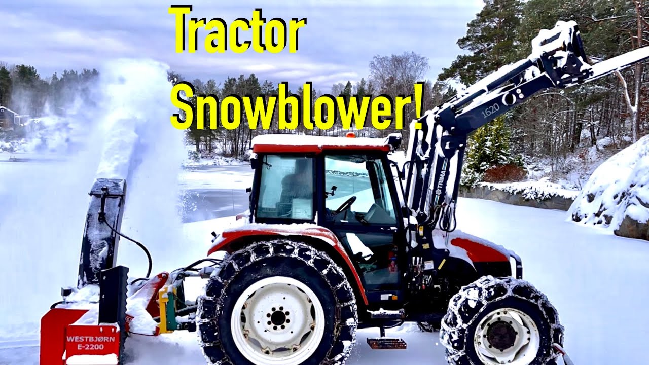 Tractor Snowblower!