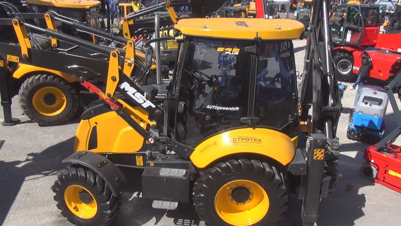 MST M642 Plus Backhoe Loader (2024) Exterior and Interior