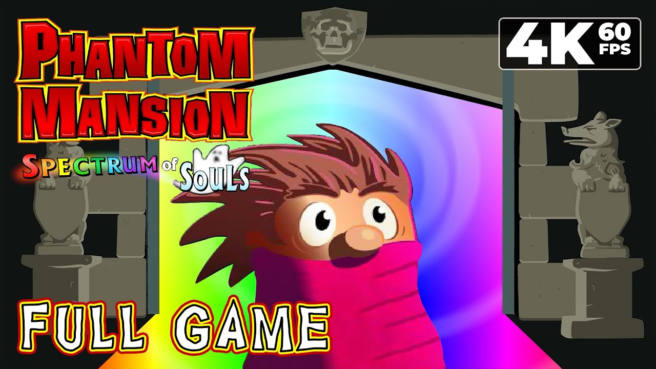 Phantom Mansion: Spectrum of Souls (Flash) - Full Game 4K60 Walkthrough - No Commentary