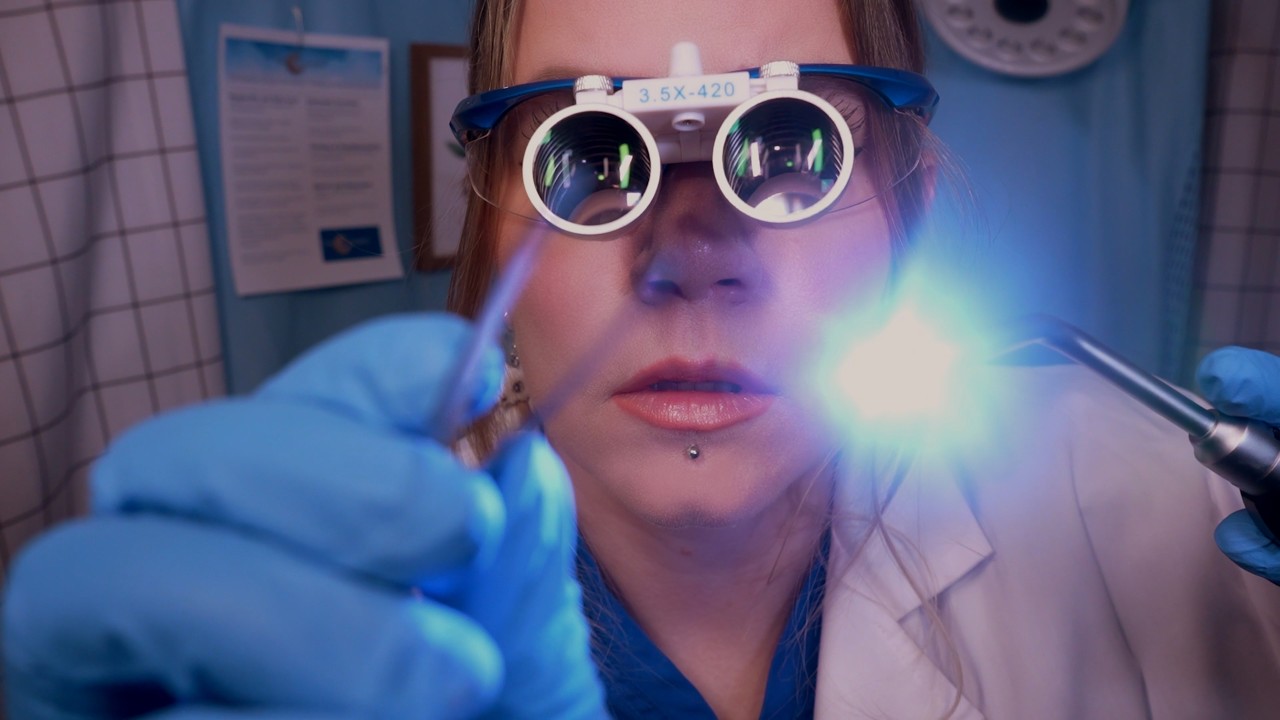 ASMR Eye Exam - Removing a Foreign Object from your Eye | Medical Roleplay