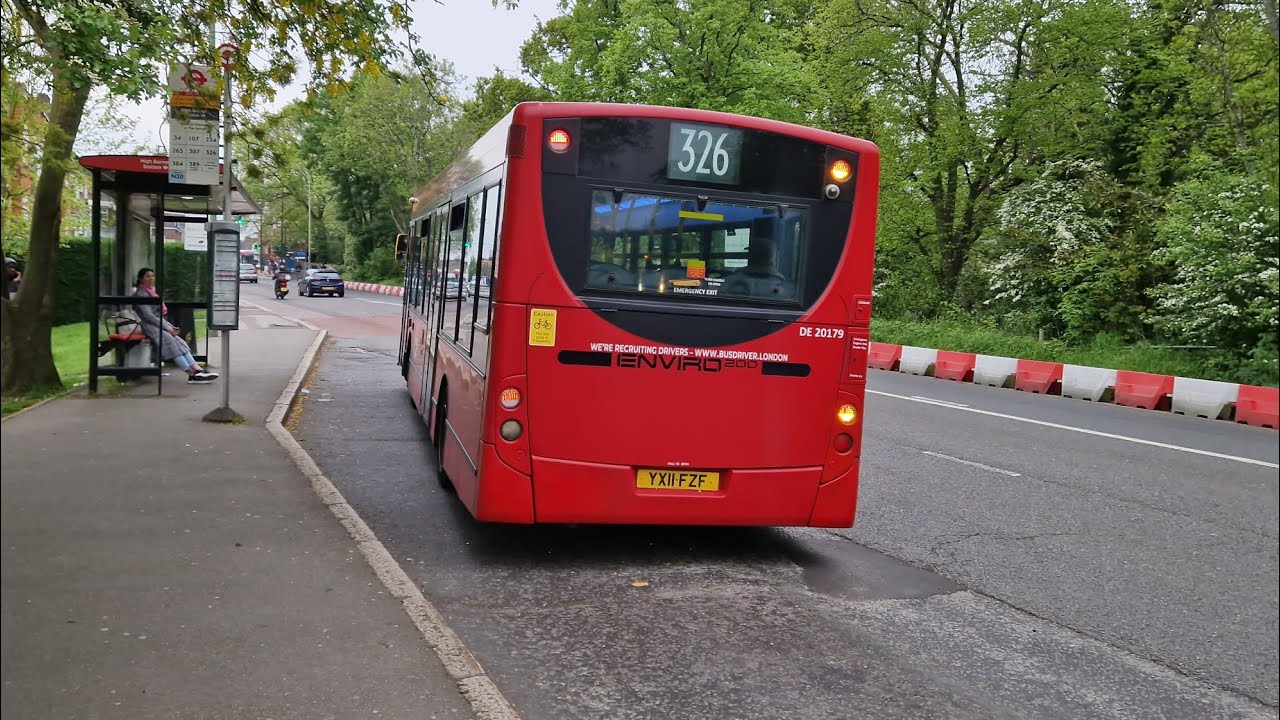 *Kickdown* RATP DE20179 YX11FZF Bus Route 326