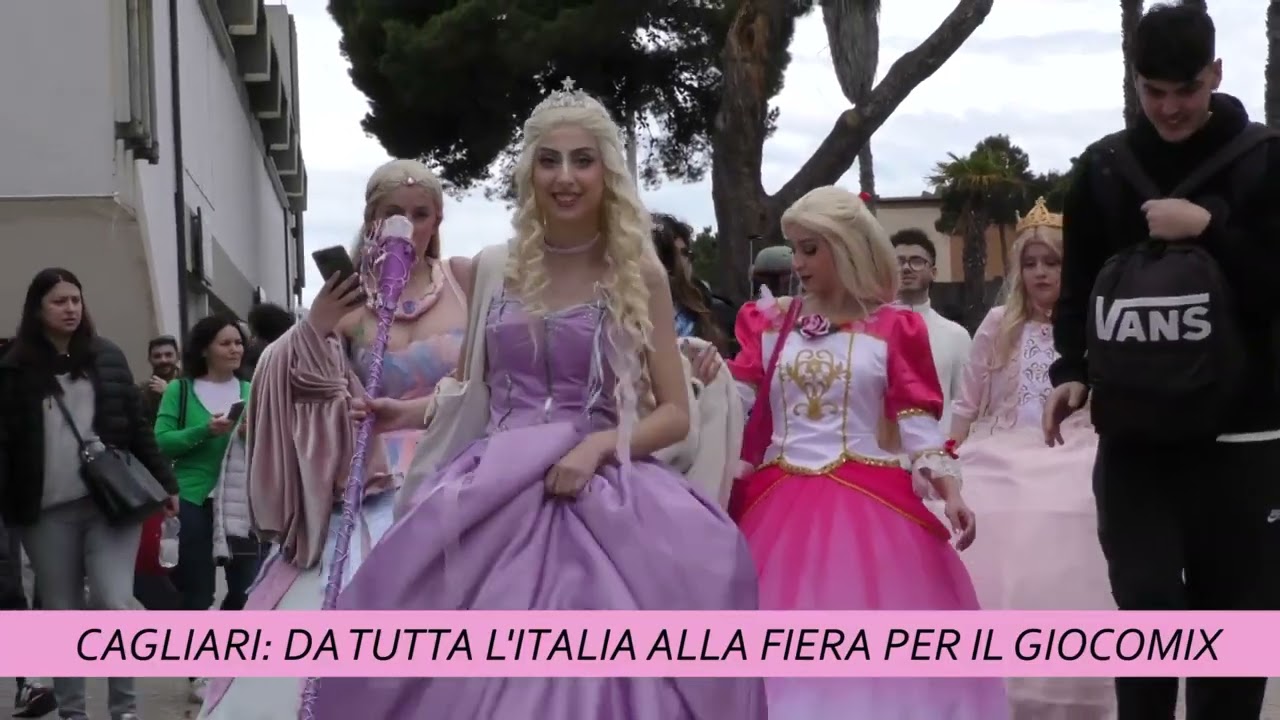GIOCOMIX 2025: DA TUTTA L'ITALIA ALLA FIERA DI CAGLIARI (01-04-2025)