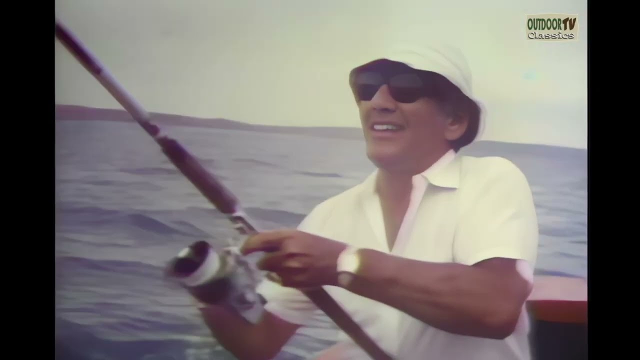 GIANT MARLIN & DOLPHIN FISHING ADVENTURE 1971 | ECUADOR | OUTDOOR TV CLASSICS