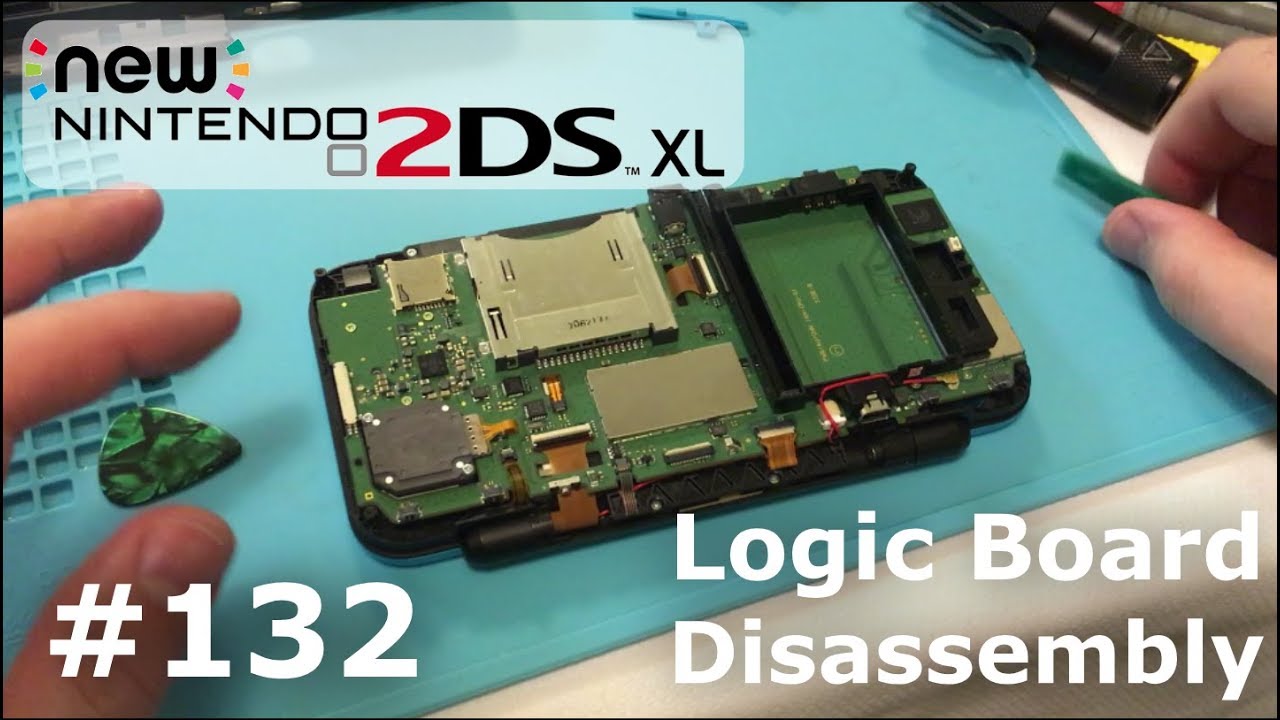 SolderJS #132 - New 2DS XL Logic Board Removal