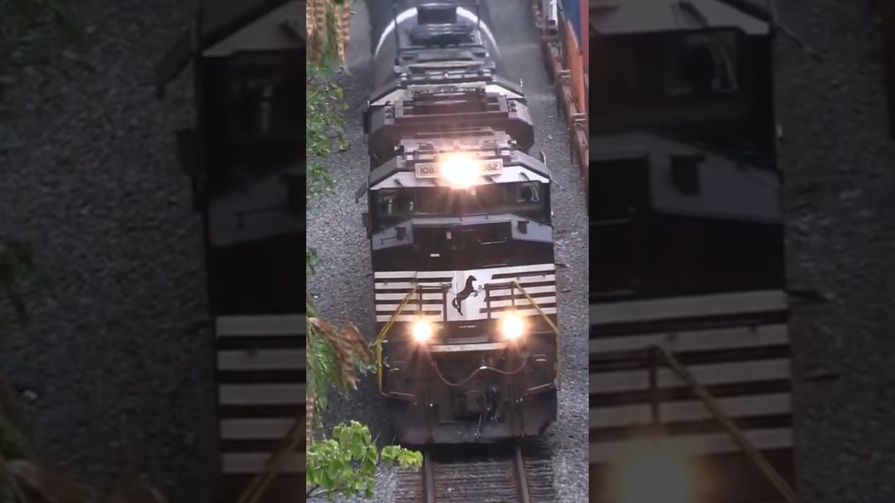 This is the sound of raw EMD power. 