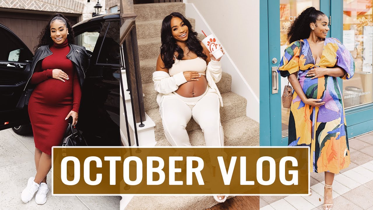 October Vlog! Campaigns & Pitching, Push Present, Maternity Photoshoot & More! | JaLisaEVaughn