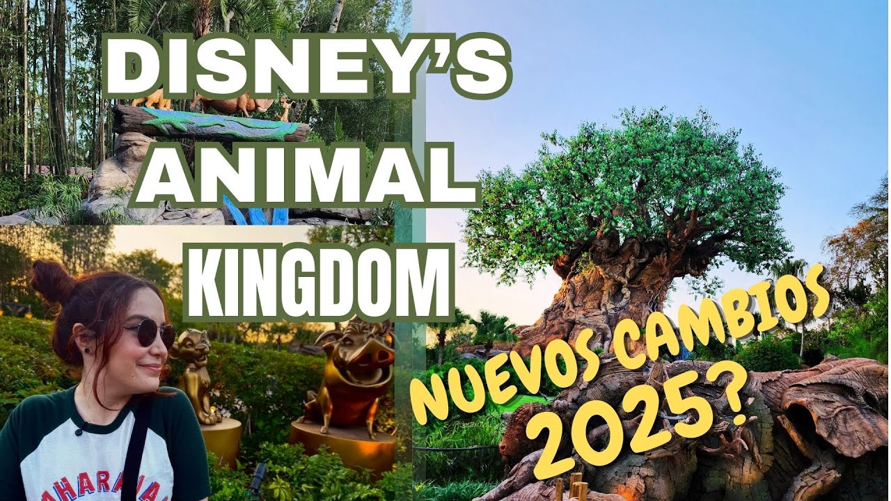 Cambios en Disney's Animal Kingdom Verano 2025 | Safari, Mercancía, Comida & Atracciones.