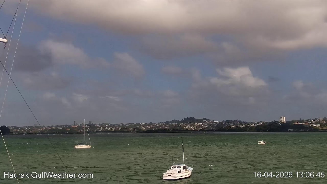 Hauraki Gulf Weather live stream (HaurakiGulfWeather.com)