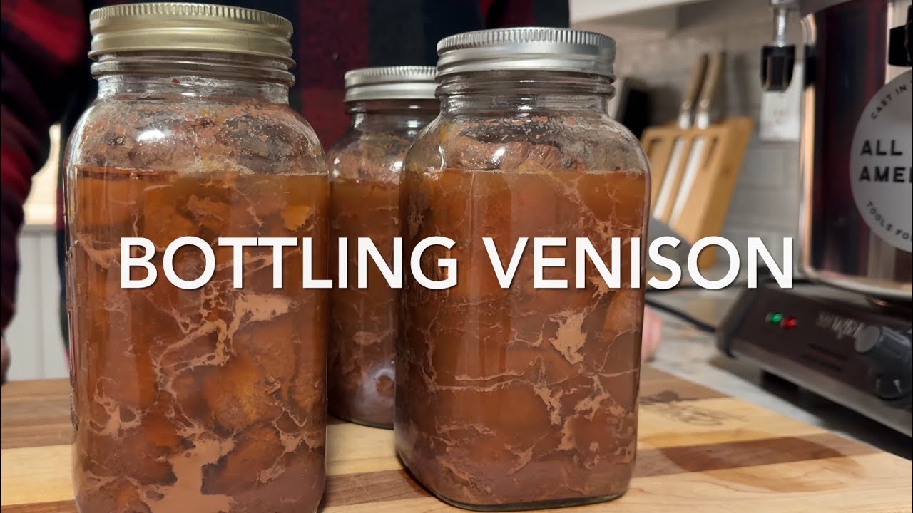 Pressure Canning Venison or other meat with All American Pressure Canner