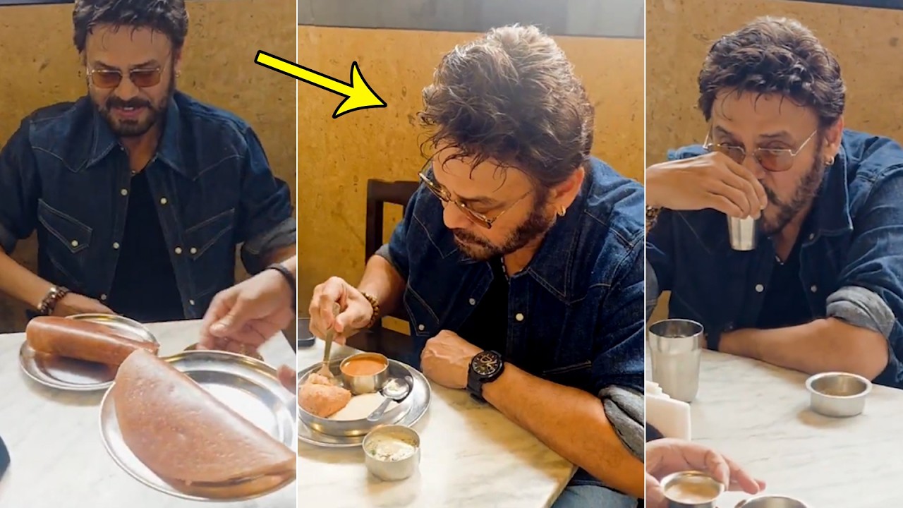 Venkatesh Eating Breakfast At Vidyarthi Bhavan | Venkatesh Latest Video | Filmylooks